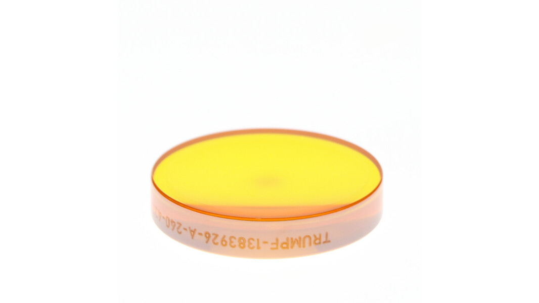Фокусирующая линза ZnSe 240 мм, Ø40 мм, с RFID